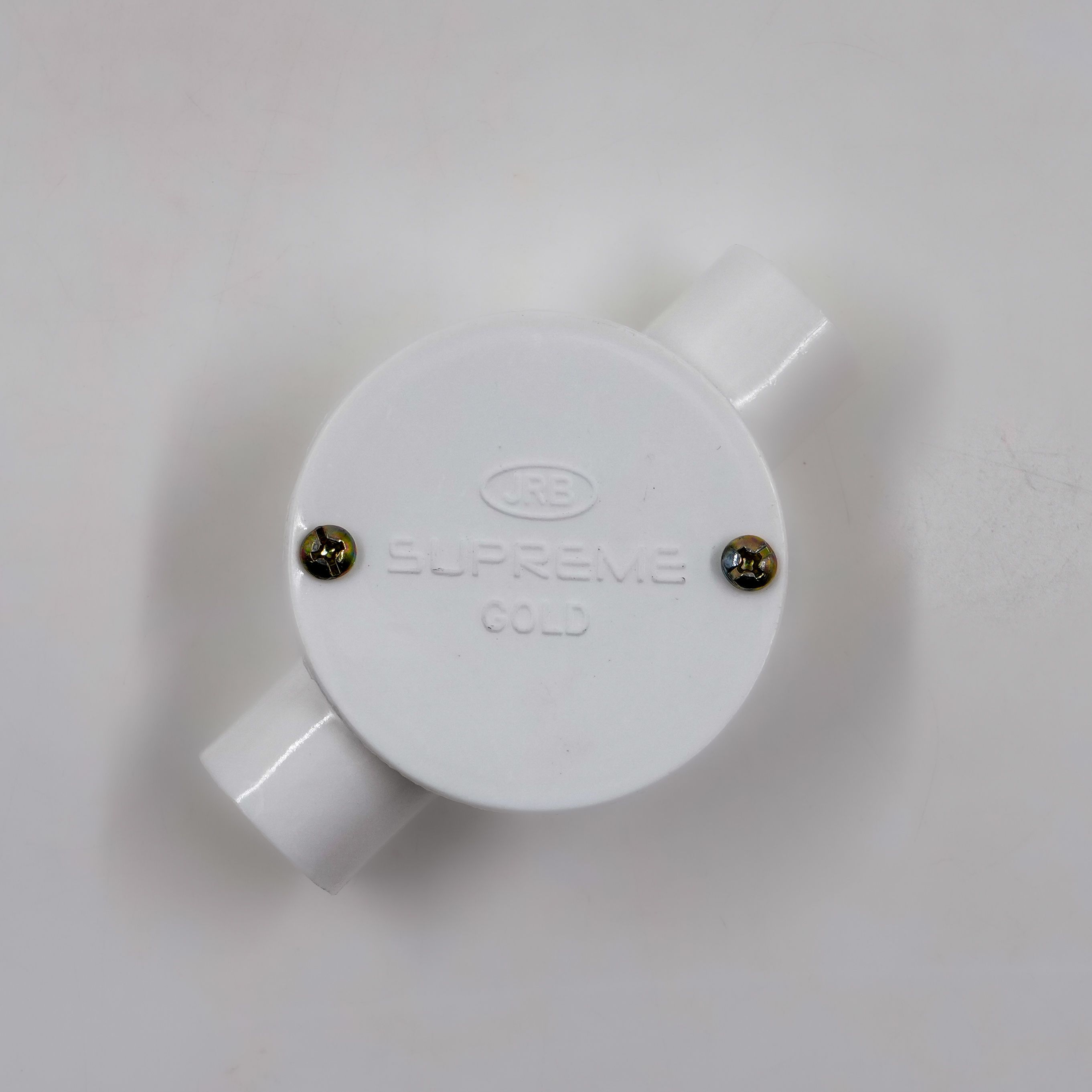 JRB Suppreme - 19Mm Conduit Junction Box 2 Way (White)